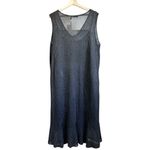 Ralph Lauren LRL Dress Women Size 3X Black Knit Lurex Art Deco Glam Sweater Vest Photo 1