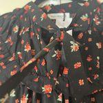 We Wore What  Polkadot Floral ruffle High low Maxi dress M NWT Photo 6