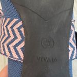 Vivaia Aurora Pointed Toe Mary Jane Block Heels Bow Non Slip Blue Office 6.5 Photo 6