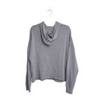 Maurice's Scuba Hooded Sweatshirt Light Gray Pullover Loungewear Photo 4