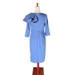 Missacc Sheath Scoop Neck 3/4 Sleeves Knee Photo 10