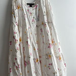 Forever 21 Floral Mini Dress - White and Pink Photo 0