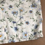 Old Navy Linen Blend Blue Flower Jumpsuit Photo 14