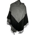 Accessory St. New York‎ Acrylic Cape Sweater Black Size undefined Photo 3