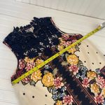 Blu Pepper Crochet Lace Floral Sleeveless Mini Sheath Dress Size L Photo 2