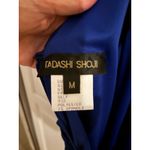 Tadashi Shoji Women's Blue Ruched Bodycon Cocktail Party Dress Medium Photo 5