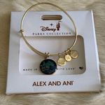 Disney x Alex and Ani Aladdin Genie Wish Granter Goldtone Bangle Bracelet Photo 0