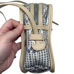 Spartina 449 Clear Stadium Crossbody Bag With Blue Cane Bag Zip Insert Photo 4