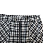 Rewind Plaid‎ Mini Skirt Retro Y2K Style 2X Buckle Front Pockets Black Gray White Photo 2