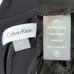 Calvin Klein Jumpsuit 8 Black Cold Shoulder Stretch Belt V-Neck Photo 8