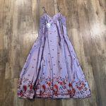 Free People NWT Intimately FP On My Own Printed Maxi Dress in Lilac Combo  Photo 6