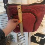 Duluth Trading Company Duluth Trading Co Adjustable Strap Canvas Crossbody Bag Red Photo 8