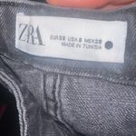 ZARA NWOT  ZW MID RISE SLIM CARGO JEANS, Size 6 Photo 2