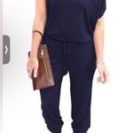PRETTYGARDEN Elegant Navy Women's Jumpsuit Photo 1