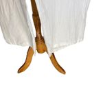 Lola Made In Italy Linen Pants White Size S Photo 6