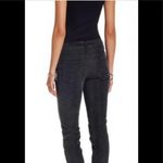 Free People  Rolled Crop Corduroy Charcoal Gray Pants Photo 1