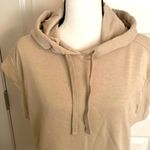 Joe Fresh || Tan cap sleeve oversized hoodie with front pocket Photo 1