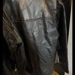 Men’s Haband Leather Jacket Black Size L Photo 3