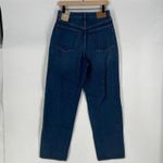 Madewell  Baggy Straight Jeans Womens 28 Blue Denim Cotton Stretch High Rise Photo 6