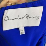 Charles Henry Off the Shoulder Dress Royal Blue Size Small Women Mini Flirty Photo 3