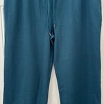 Universal Standard NWT  Deep Teal Wide Leg Pants Elastic Women S (14-16) (XL-1X) Photo 0