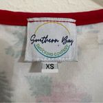 Southern Bay Smocks Women’s Size XS Christmas Pattern Night Gown White Photo 1