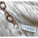 Ralph Lauren NWT Rose Gold Large Link Bracelet Photo 3