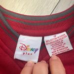 Disney  Winnie the Pooh red v‎ neck pullover vintage sweatshirt xl embroidered Photo 4