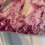 Ann Taylor A-Line Silk Lined Skirt in Pink and Cream Floral 10 Photo 1
