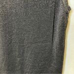 Allude Metallic Sleeveless Top Sweater Vest Knit Sparkle Womens Size L Size L Photo 6