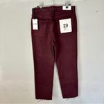 RE/DONE 70’s Ultra High Rise Stove Pipe Jeans - Washed Plum NEW 29 Photo 4