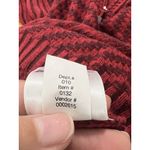 Eddie Bauer Sweater Women's Size Small Red Hooded 1/4 Zip Soft Ribbed Knit City Photo 11