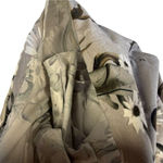 Cushnie Et Ochs Floral Gray Sleeveless Dress Deep V Midi Stretch Bodycon sz XS Photo 5