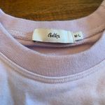 Adika  Graphic Crewneck Top Women’s Medium Large Purple Racing Champion Photo 1