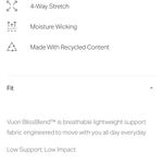 Vuori  “All the Feels” Sports Bra Photo 5