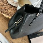 Kate Spade  Medium Triple Compartment Satchel Jackson Black With Wallet Photo 8