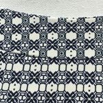 I Le New York Belted‎ Dress Navy & White Size 16 Chain Print Career Work Wear Blue Photo 6