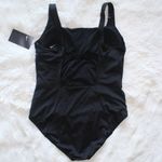 Nike  Black One-Piece Swimsuit Photo 2