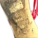 Raye Revolve  Collete Red Leather Sandals Women's 7.5 US Photo 8