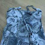 Silence + Noise UO Marie Printed Cowl Neck Mini Dress Photo 6