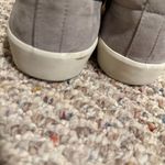 Stuart Weitzman  Gray Suede Slip One Shoes- Size 11.5 Photo 8