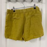 C&C California  Mustard Linen Women's Cargo Shorts Photo 2