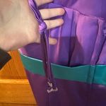 Christina Wu  Purple and Teal Strapless Dress Photo 2