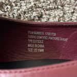 Torrid Women’s Wide Width Penny Loafers Size 11WW Burgundy Slip-On Comfort Shoes Photo 4