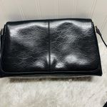 Liz Claiborne y2K Black Shoulder Bag Flap Medium Photo 1