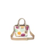 David Jones David Jones Colorful Polka Dot Handbag Photo 1