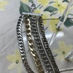 Jenny Bird  Austin Cuff Mixed Metals Stacked 5 Chain Bracelet Brand New Photo 2