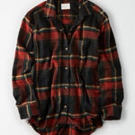 American Eagle  distressed flannel Photo 0