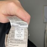 Eddie Bauer  Womens Lodge Goose Down Quilted Black Parka without hood size Large Photo 10