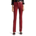 L'Agence NWT L’AGENCE Ruth High-Rise Straight Coated Jeans Dark Bordeaux Size 31 Photo 7